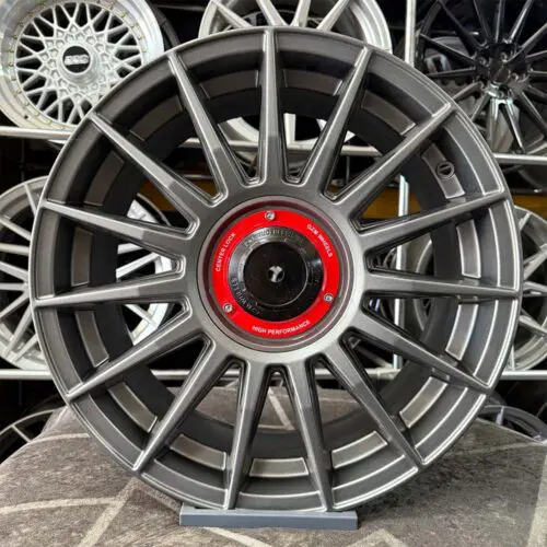 17 inç 4x108 OZ Racing Olympus Gun Metal Jant Modeli (4 Adet)