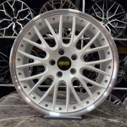 18 inç 5x112 BBS Beyaz Jant Modeli (4 Adet)