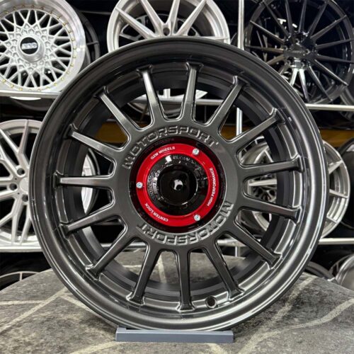 16 inç 5x100 Motorsport Gun Metal Jant Modeli (4 Adet) 16 inç 5x100 Motorsport Gun Metal Jant Modeli (4 Adet)