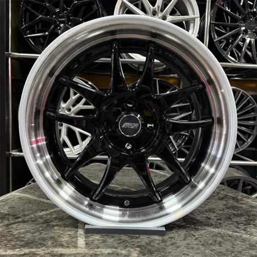 15 inç 4x100 Clio Siyah Elmas Kesim Jant Modeli (4 Adet)
