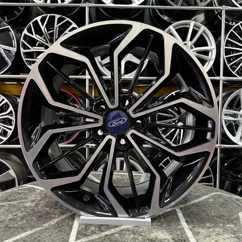 17 inç 5x108 Ford Siyah Elmas Kesim Jant Modeli (4 Adet)