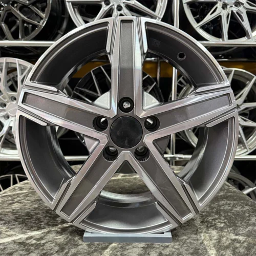 15 inç 5x100 Napoli Gun Metal Elmas Kesim Jant Modeli (4 Adet)
