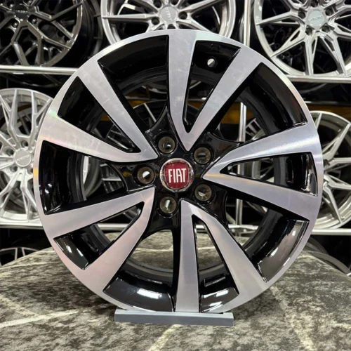 15 inç 5x98 Opar Siyah Elmas Kesim Jant Modeli (4 Adet)