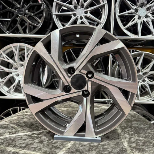 16 inç 4x100 Clio İcon Gun Metal Elmas Kesim Jant Modeli (4 Adet)