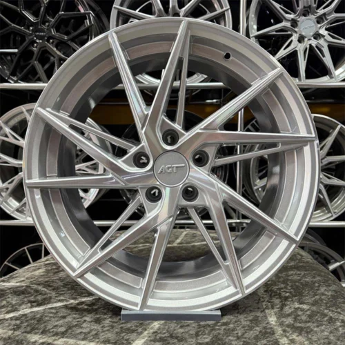 18 inç 5x112 AGT Wheels Gümüş Jant Modeli (4 Adet)