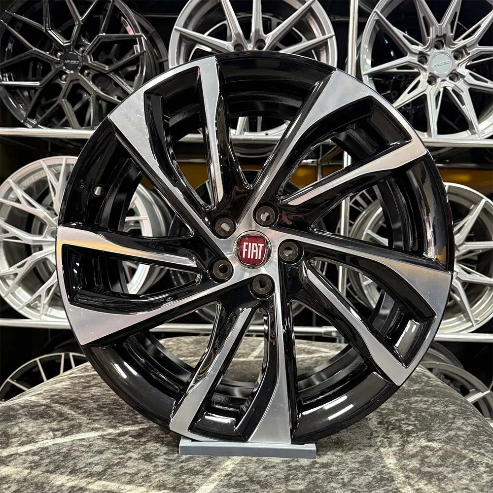18 inç 5x98 Opar Siyah Elmas Kesim Jant Modeli (4 Adet)