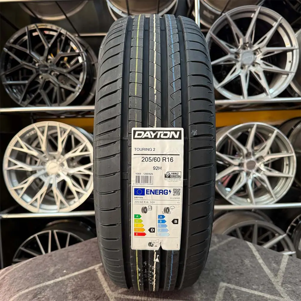 205/60 R16 92H Dayton Touring 2 Yazlık Lastik 2025 Üretim 205/60 R16 92H Dayton Touring 2 Yazlık Lastik 2025 Üretim