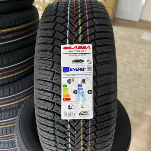 215/55 R17 94W Lassa Multiways 2 4 Mevsim Lastik 2025 Üretim