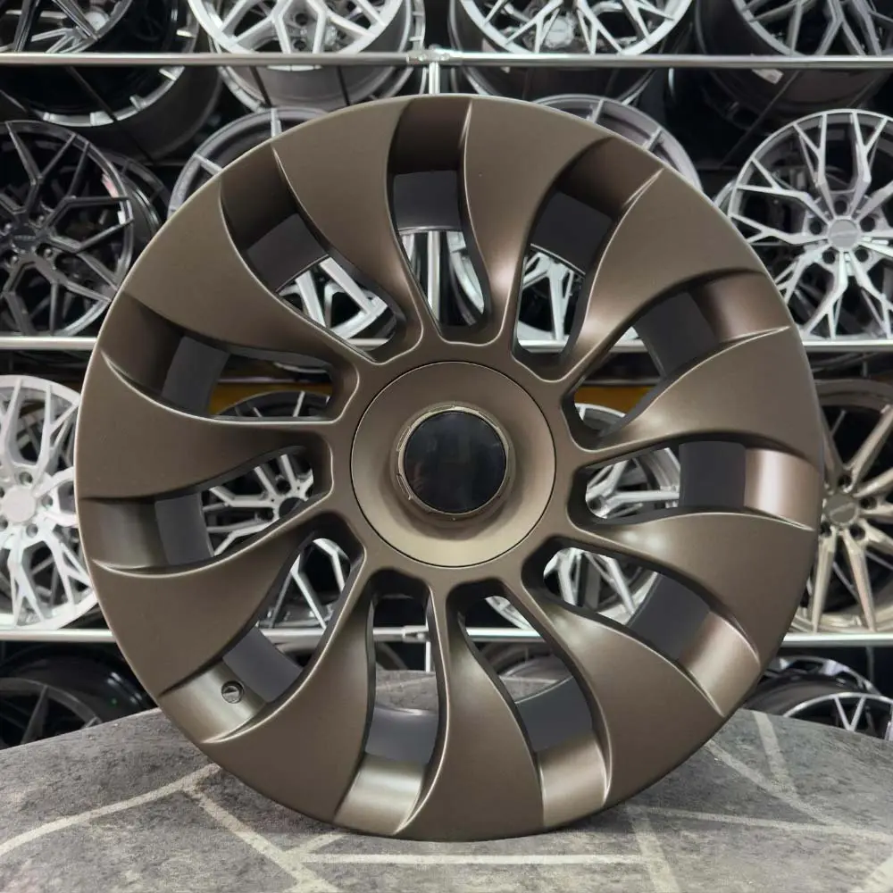 19 inç 5x114.3 Tesla Model Y Mat Bronz Jant Modeli (4 Adet)