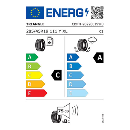 285/45 R19 111Y XL Triangle EffeXSport TH202 Yazlık Lastik 2025 Üretim