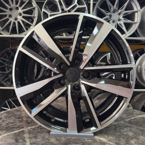 17 inç 5x108 Focus Mondeo Siyah Elmas Kesim Jant Modeli (4 Adet)