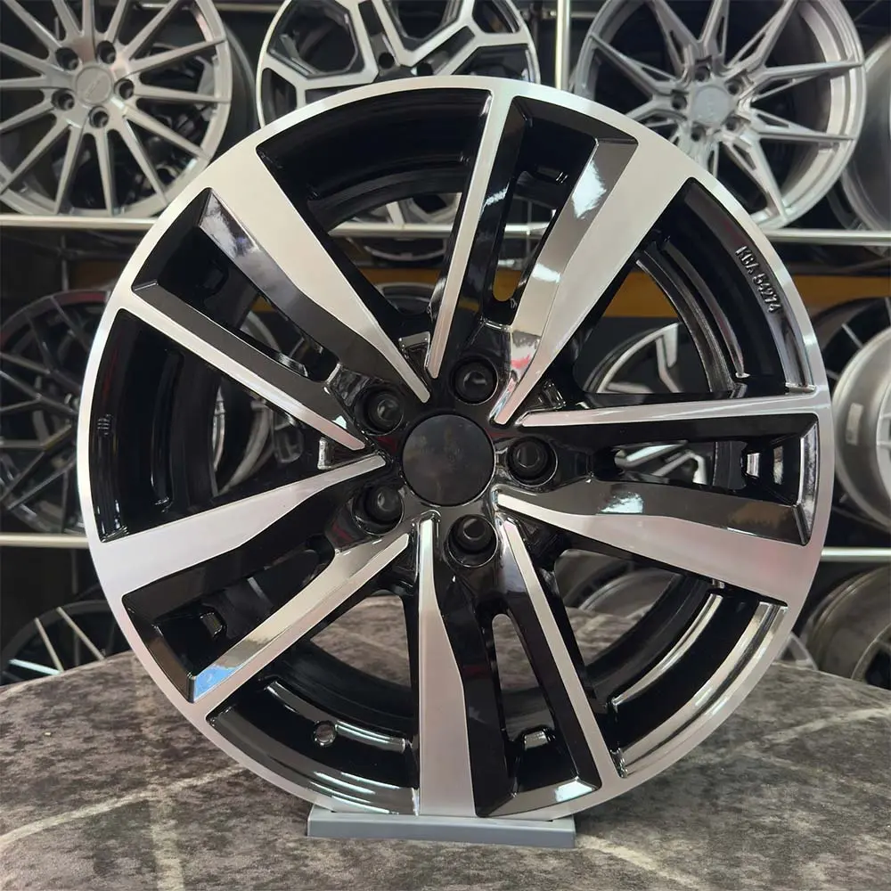 17 inç 5x108 Focus Mondeo Siyah Elmas Kesim Jant Modeli (4 Adet)