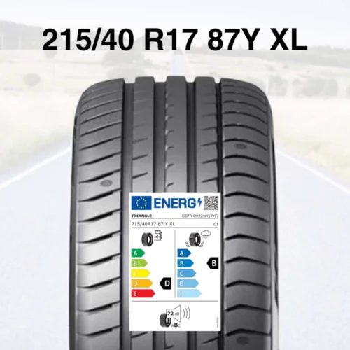 215/40 R17 87Y XL Triangle EffeXSport TH202 Yazlık Lastik 2024 Üretim