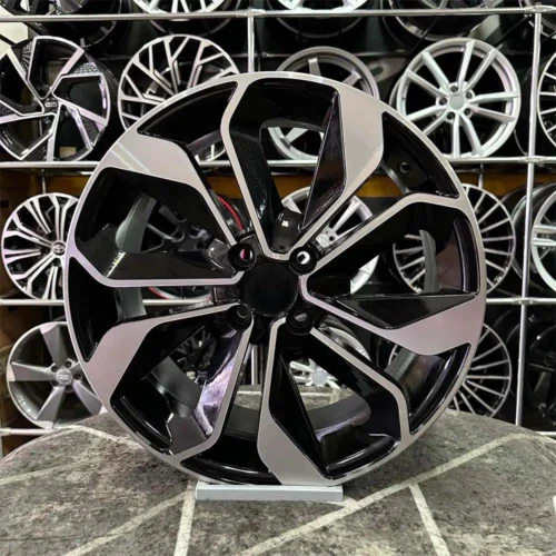 14 inç 4x100 Clio Symbol İ20 Getz Linea Uyumlu Siyah Elmas Kesim Jant Modeli (4 Adet)