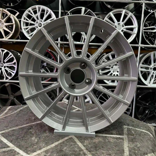 15 inç 4x108 Wrc Et25 C-Elycee 301 206 207 208 Uyumlu Gümüş Jant Modeli (4 Adet)