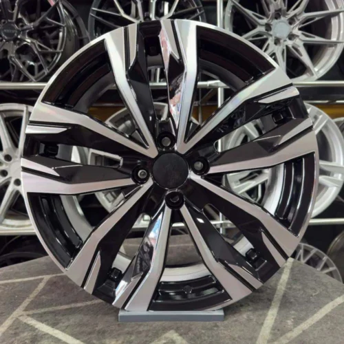 15 inç 4x100 Clio Symbol İ20 Linea Getz Uyumlu Siyah Elmas Kesim Jant Modeli (4 Adet)