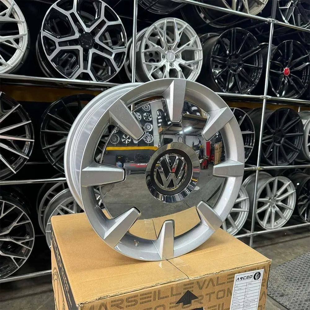 17 inç 5x108 Beetle Disc Focus Mondeo Partner Rifter Berlingo Combo Uyumlu Gümüş Jant Modeli (4 Adet)