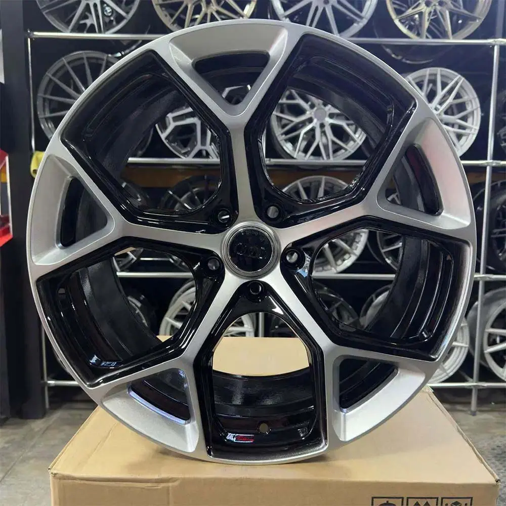 18 inç 5x100 Rs5 Polo Taigo İbiza Fabia Egea Uyumlu Siyah Elmas Kesim Jant Modeli (4 Adet) 18 inç 5x100 Rs5 Polo Taigo İbiza Fabia Egea Uyumlu Siyah Elmas Kesim Jant Modeli (4 Adet)