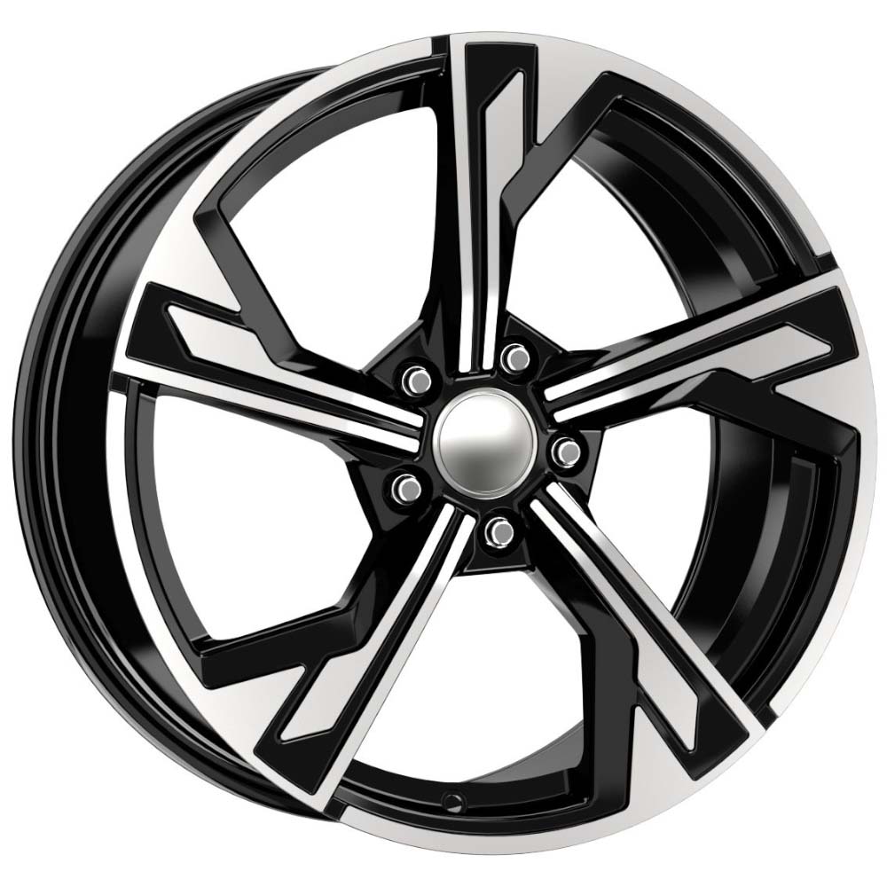 18 inç 5x112 A3 A4 Octavia Golf Jetta Passat Caddy Uyumlu Siyah Elmas Kesim Jant Modeli (4 Adet) 18 inç 5x112 A3 A4 Octavia Golf Jetta Passat Caddy Uyumlu Siyah Elmas Kesim Jant Modeli (4 Adet)