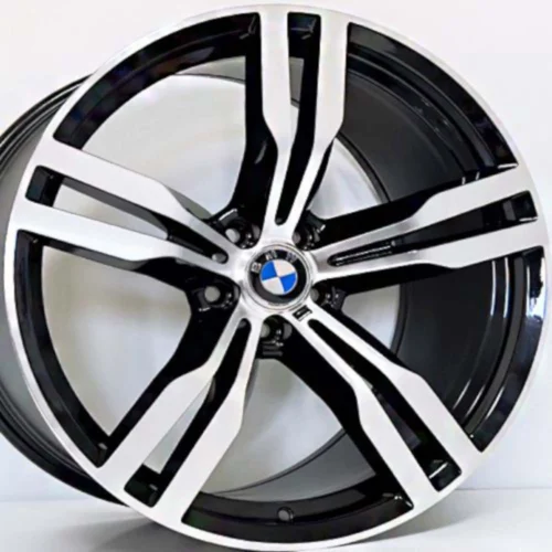 19 inç 5x112 G20 G30 Ön Arka Uyumlu Siyah Elmas Kesim Jant Modeli (4 Adet)