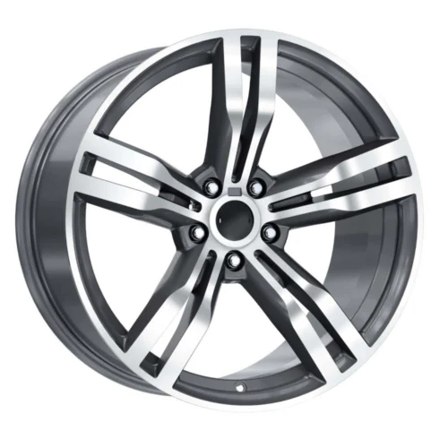 19 inç 5x112 G20 G30 Style 648 Ön Arka Uyumlu Gun Metal Elmas Kesim Jant Modeli (4 Adet)