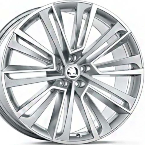 19 inç 5x112 Superb Octavia Uyumlu Gümüş Jant Modeli (4 Adet)