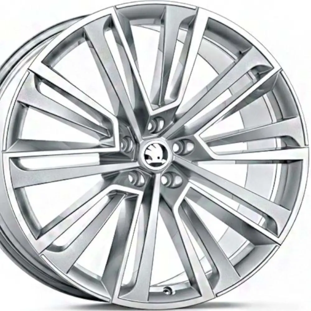 19 inç 5x112 Superb Octavia Uyumlu Gümüş Jant Modeli (4 Adet)