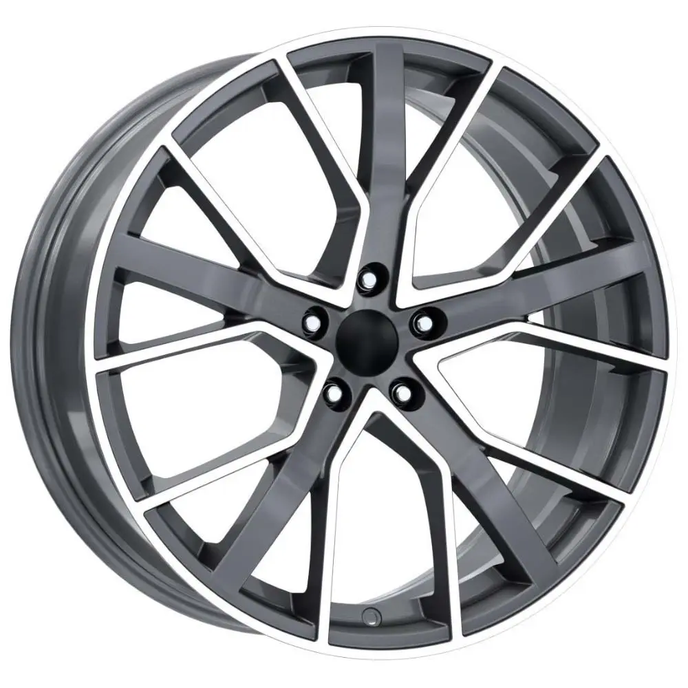 20 inç 5x112 A5 A6 Uyumlu Gun Metal Elmas Kesim Jant Modeli (4 Adet) 20 inç 5x112 A5 A6 Uyumlu Gun Metal Elmas Kesim Jant Modeli (4 Adet)