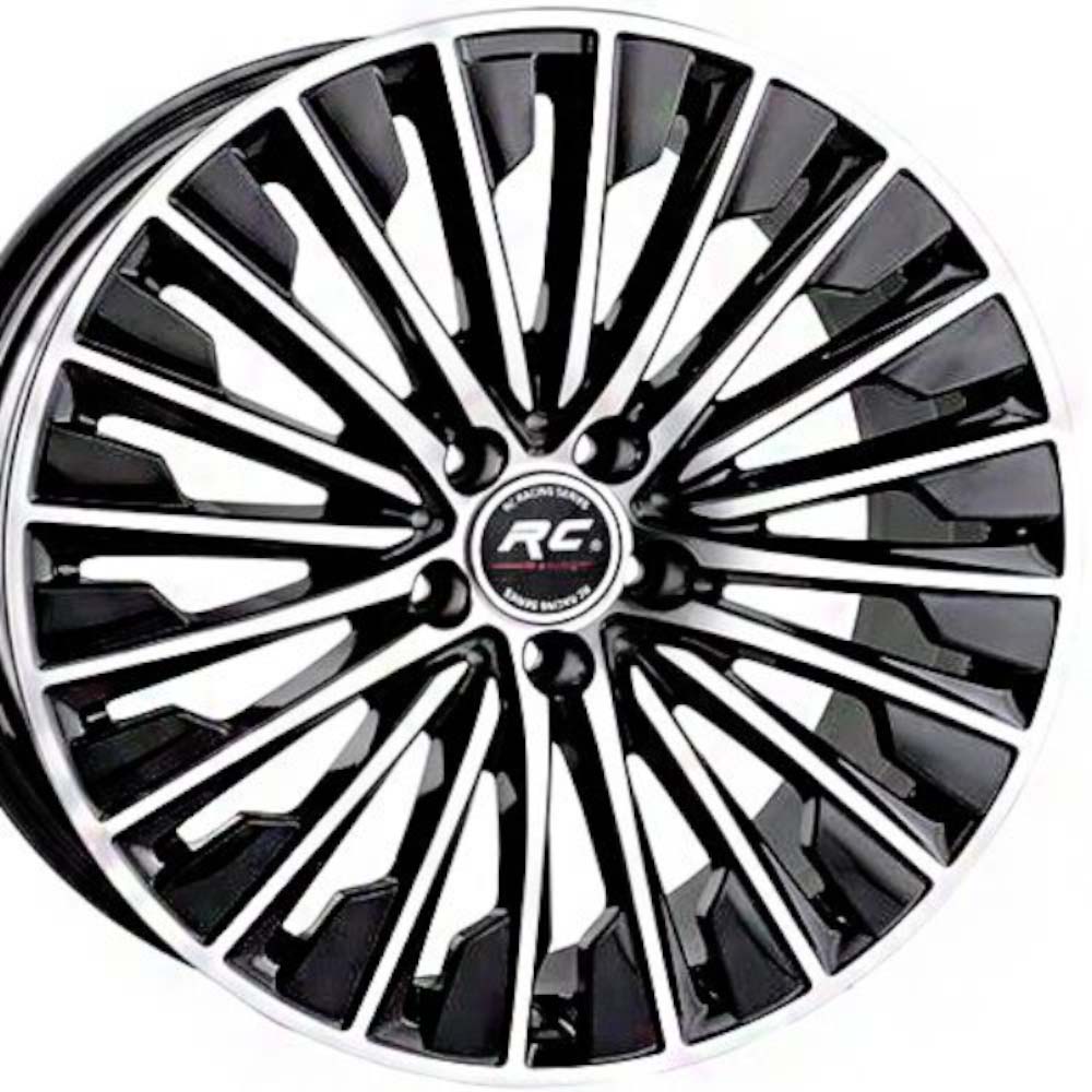 20 inç 5x112 Mercedes Ön Arka Siyah Elmas Kesim Jant Modeli (4 Adet)