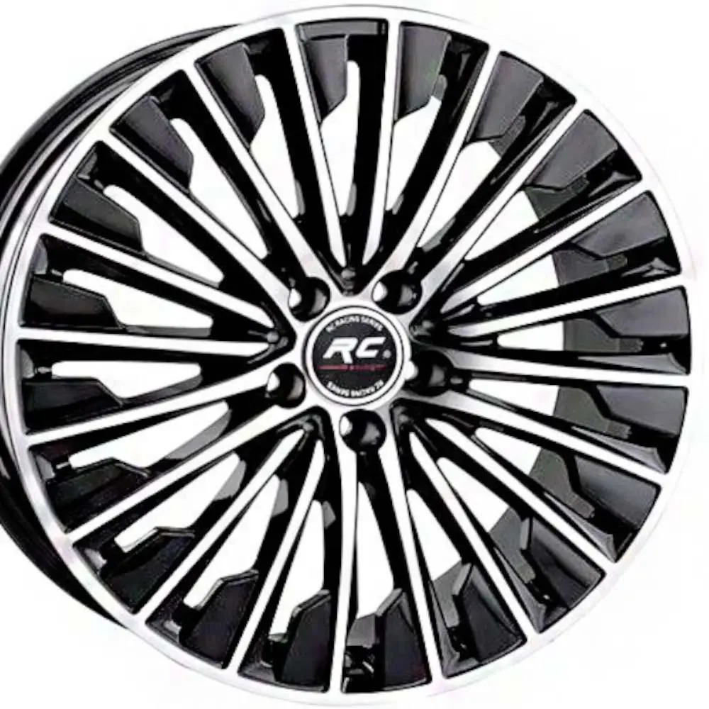 20 inç 5x112 Mercedes Ön Arka Siyah Elmas Kesim Jant Modeli (4 Adet)