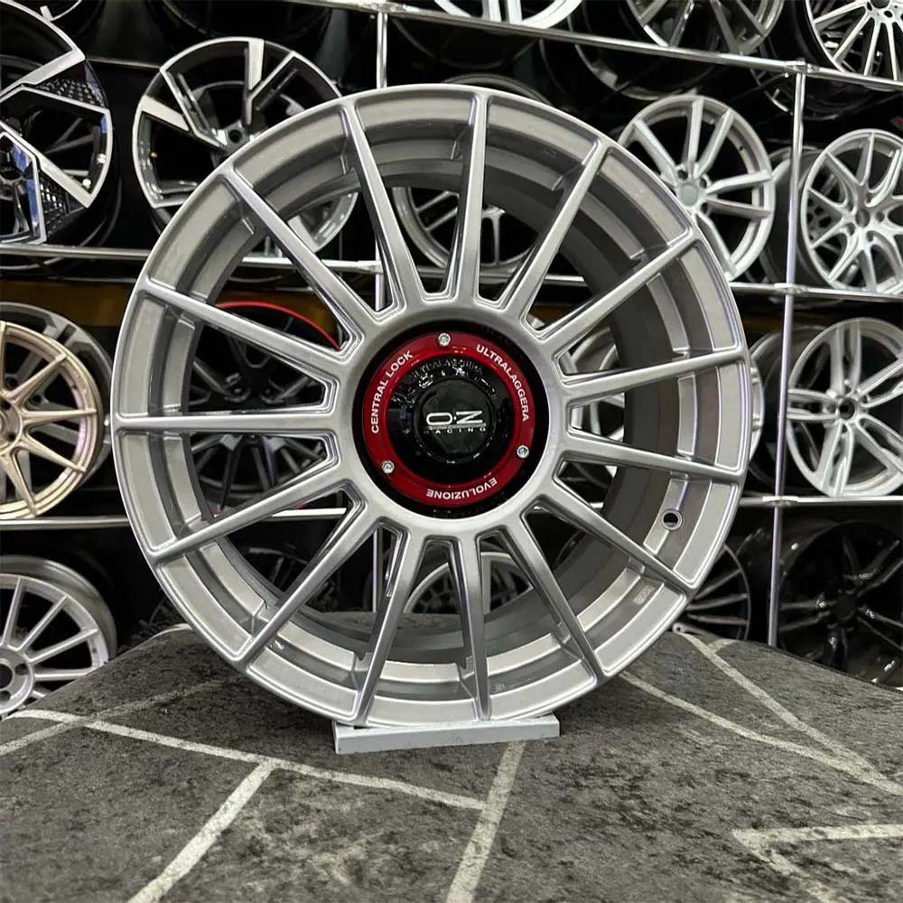 15 inç 5x98 Oz Racing Egea Doblo Uyumlu Gümüş Jant Modeli (4 Adet)